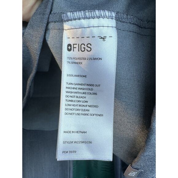 Figs Women's Straight Leg Pants - Blue - Picture 13 of 14